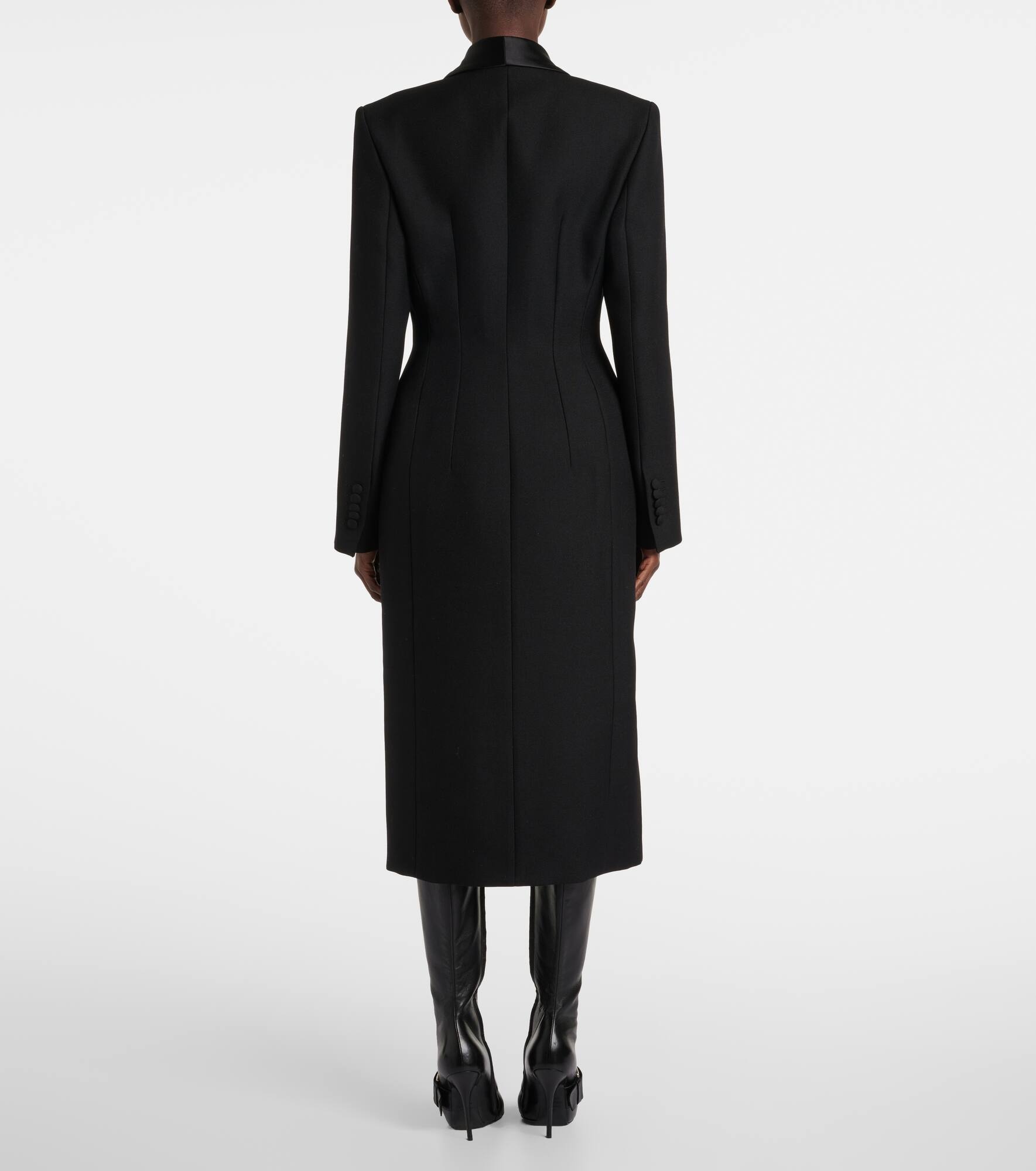Wool midi dress - 3