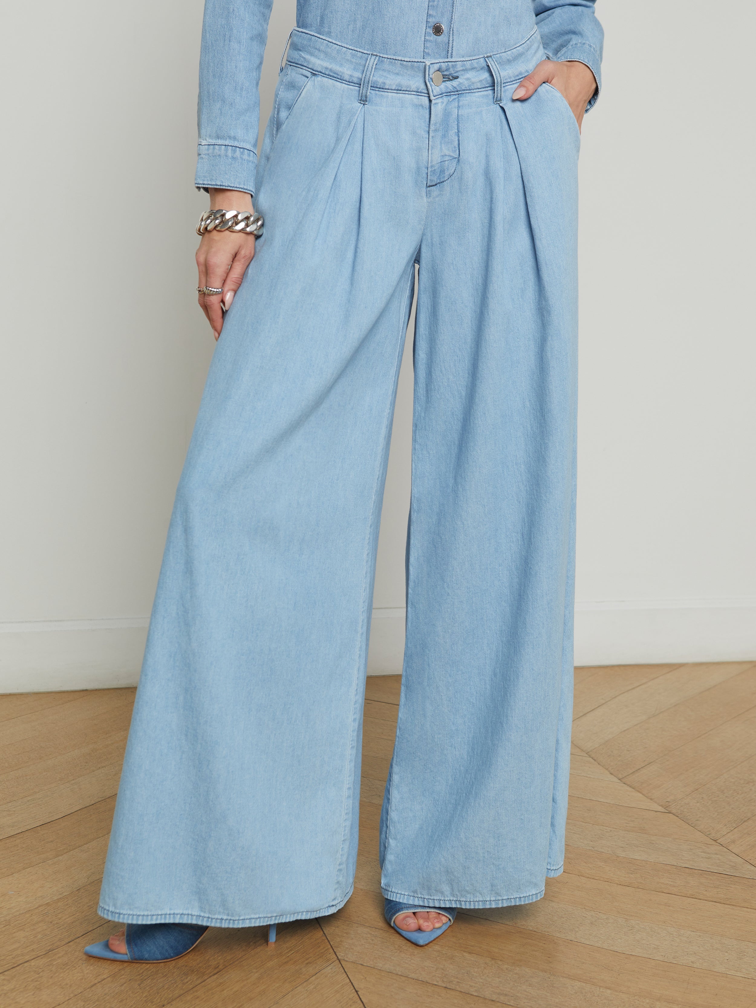 Hayes Low-Rise Palazzo Jean - 3