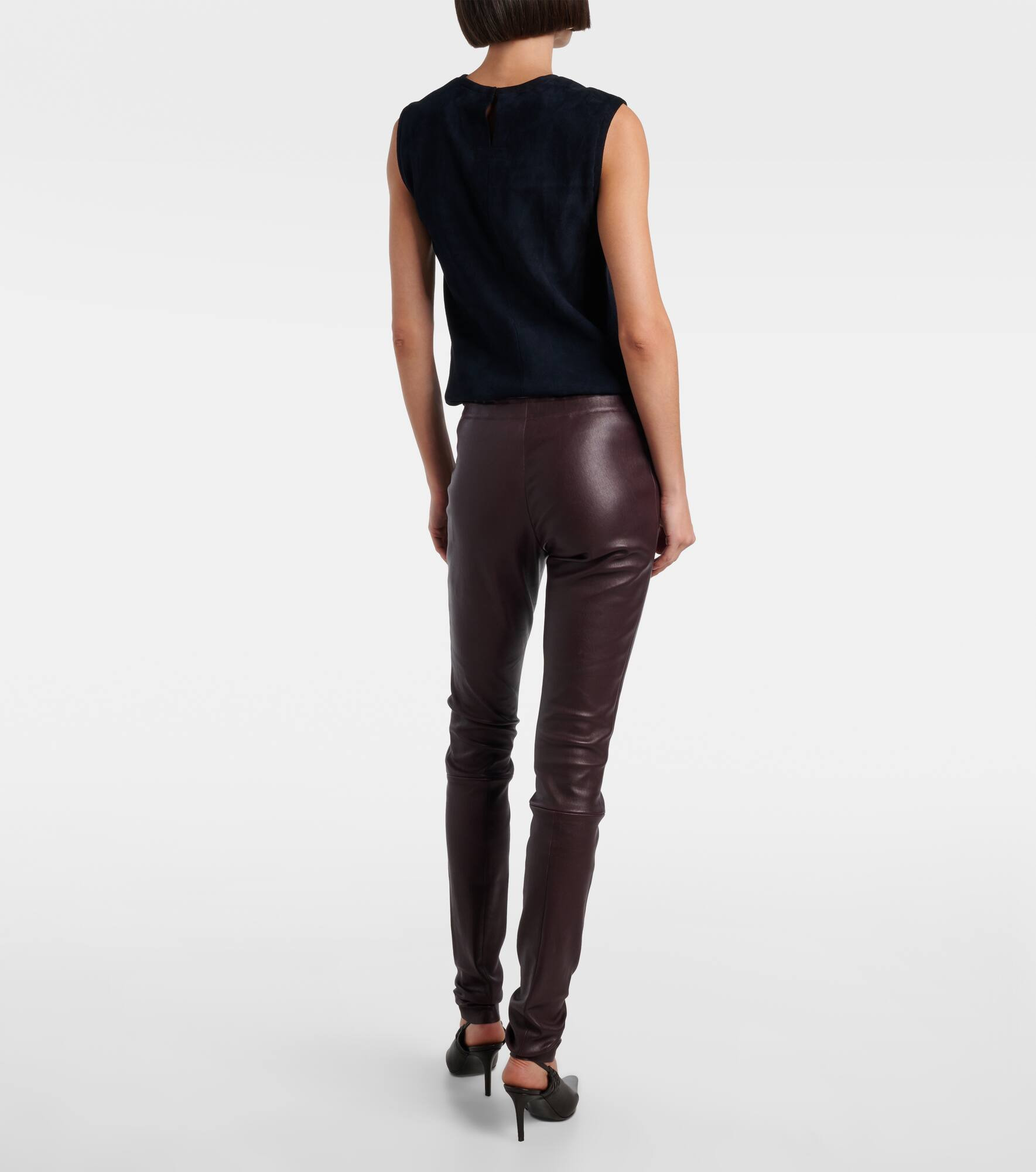 Carolyn leather leggings - 3