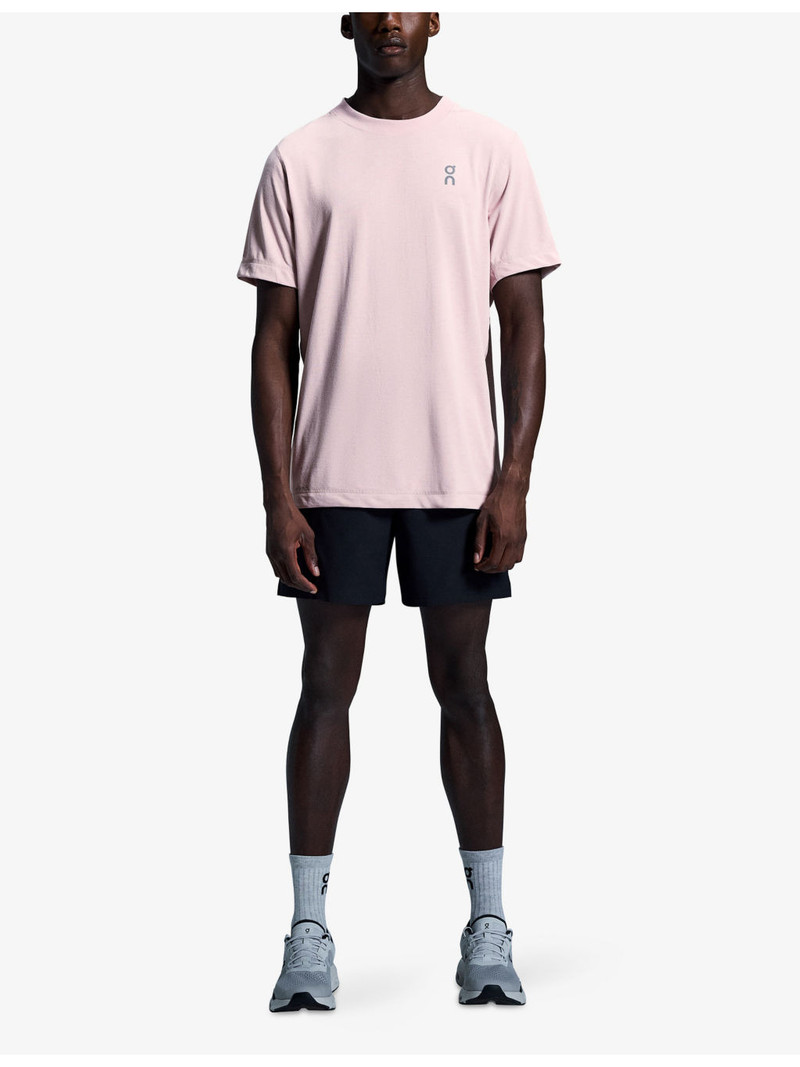 On Train Brand-Print Stretch-Woven Shorts outlook