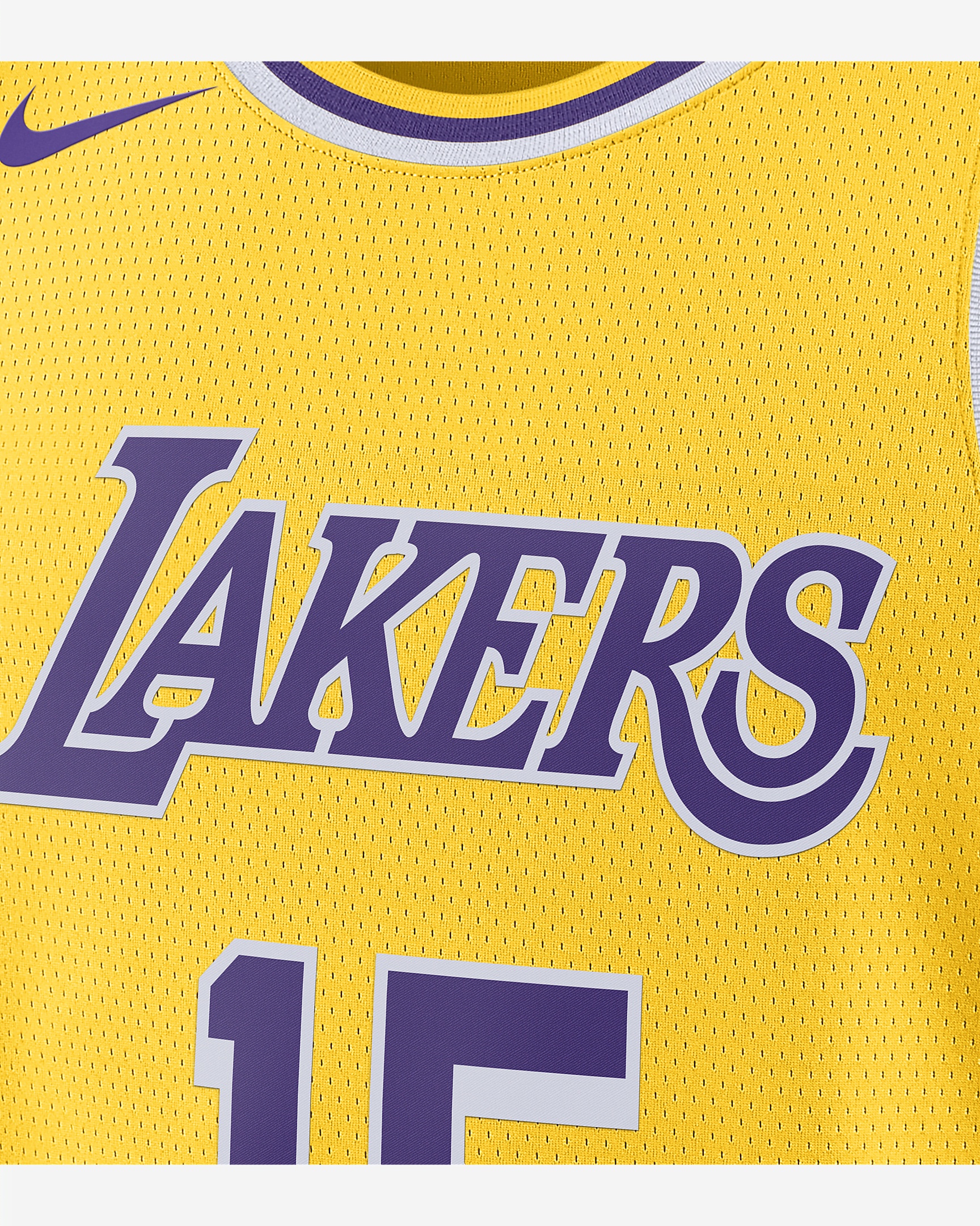 Los Angeles Lakers Icon Edition 2022/23 Nike Men's Dri-FIT NBA Swingman Jersey - 3