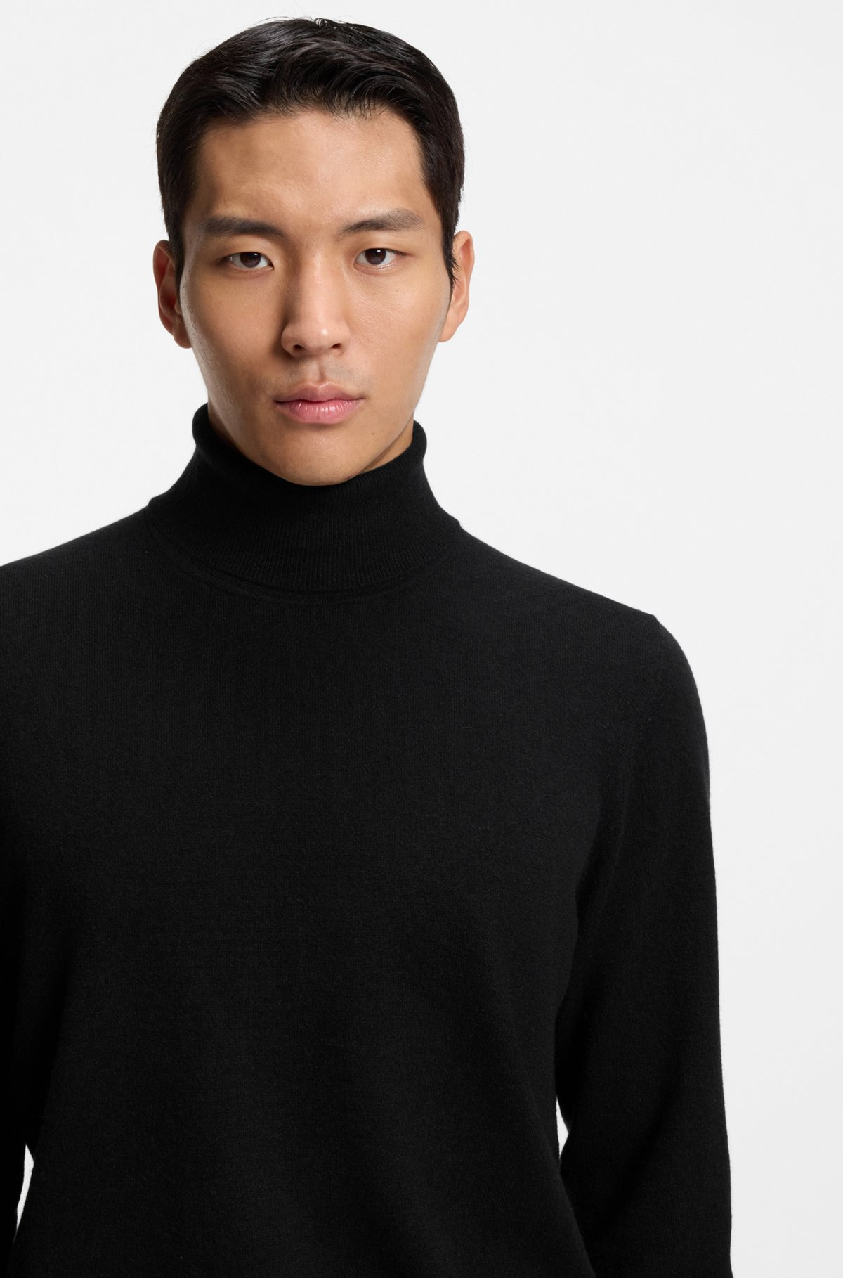 ROLLNECK SWEATER IN CASHMERE - 3
