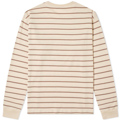 Acne Studios Acne Studios Elwood Stripe Face Long Sleeve Tee outlook