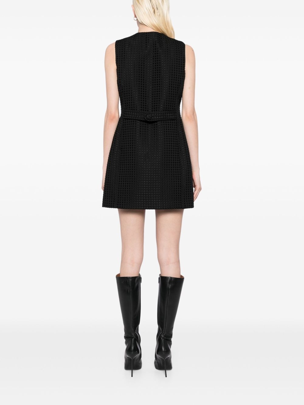 Paige jacquard dress - 4