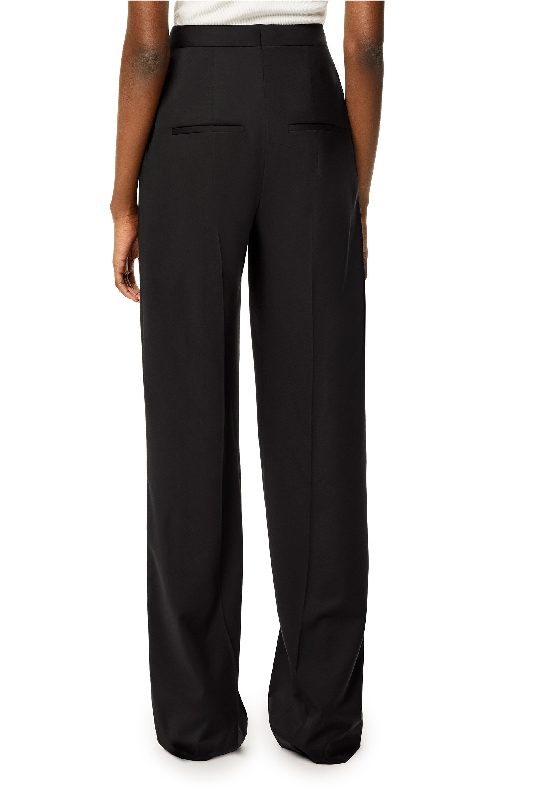 Pleated trousers in wool - 4