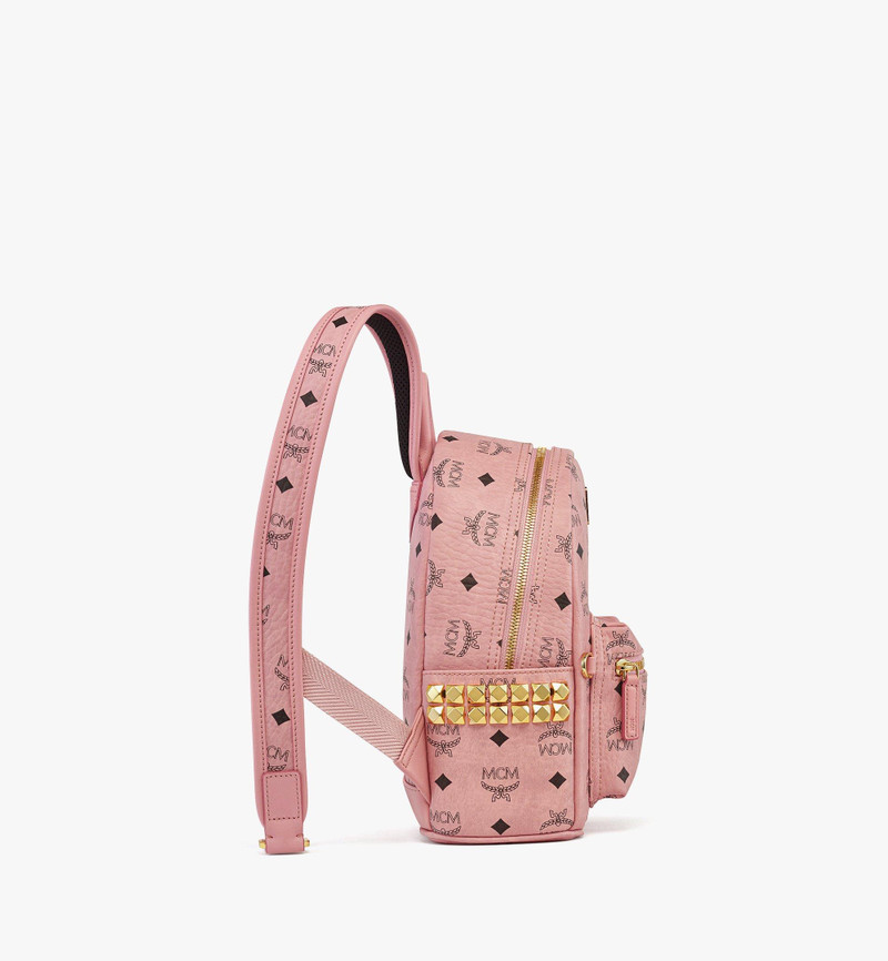 MCM Stark Side Studs Backpack in Visetos outlook