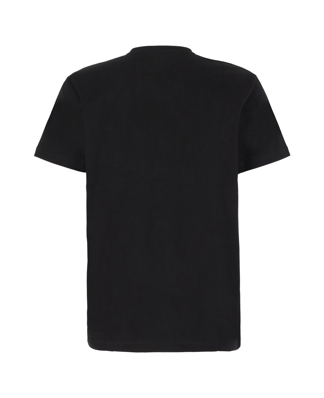 Black Cotton T-shirt - 2
