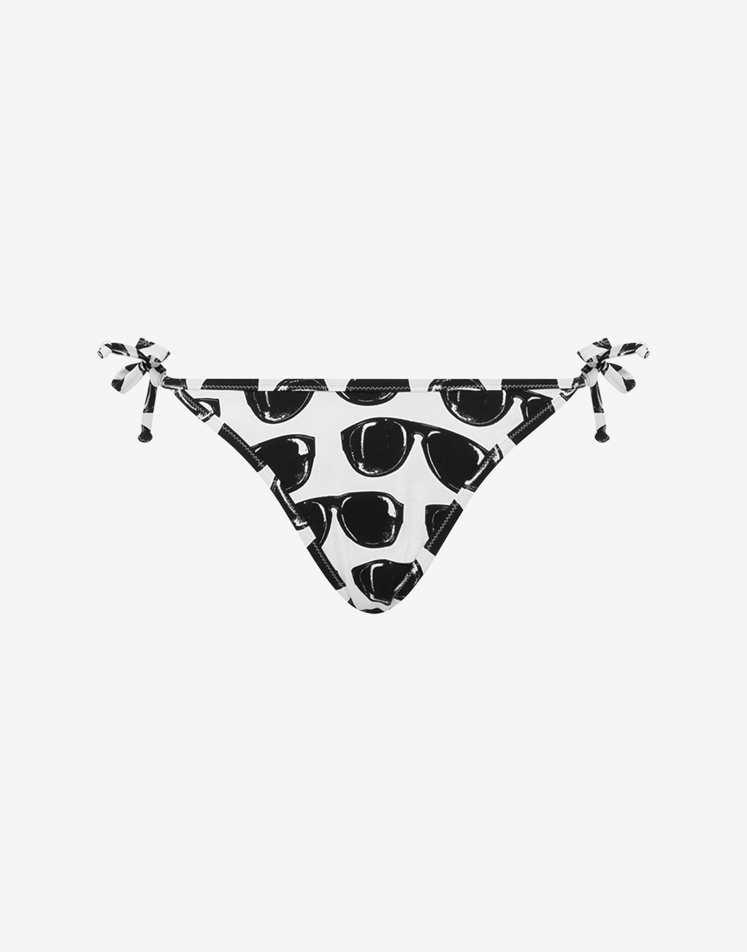 ALLOVER SUNGLASSES SWIM BRIEFS - 1