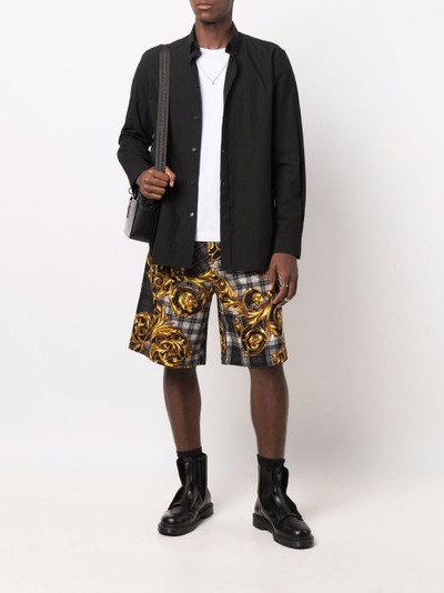 VERSACE JEANS COUTURE baroque-print track shorts outlook