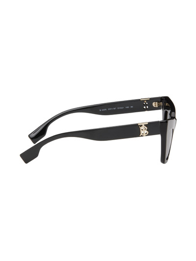 Burberry Black Cat-Eye Logo Sunglasses outlook