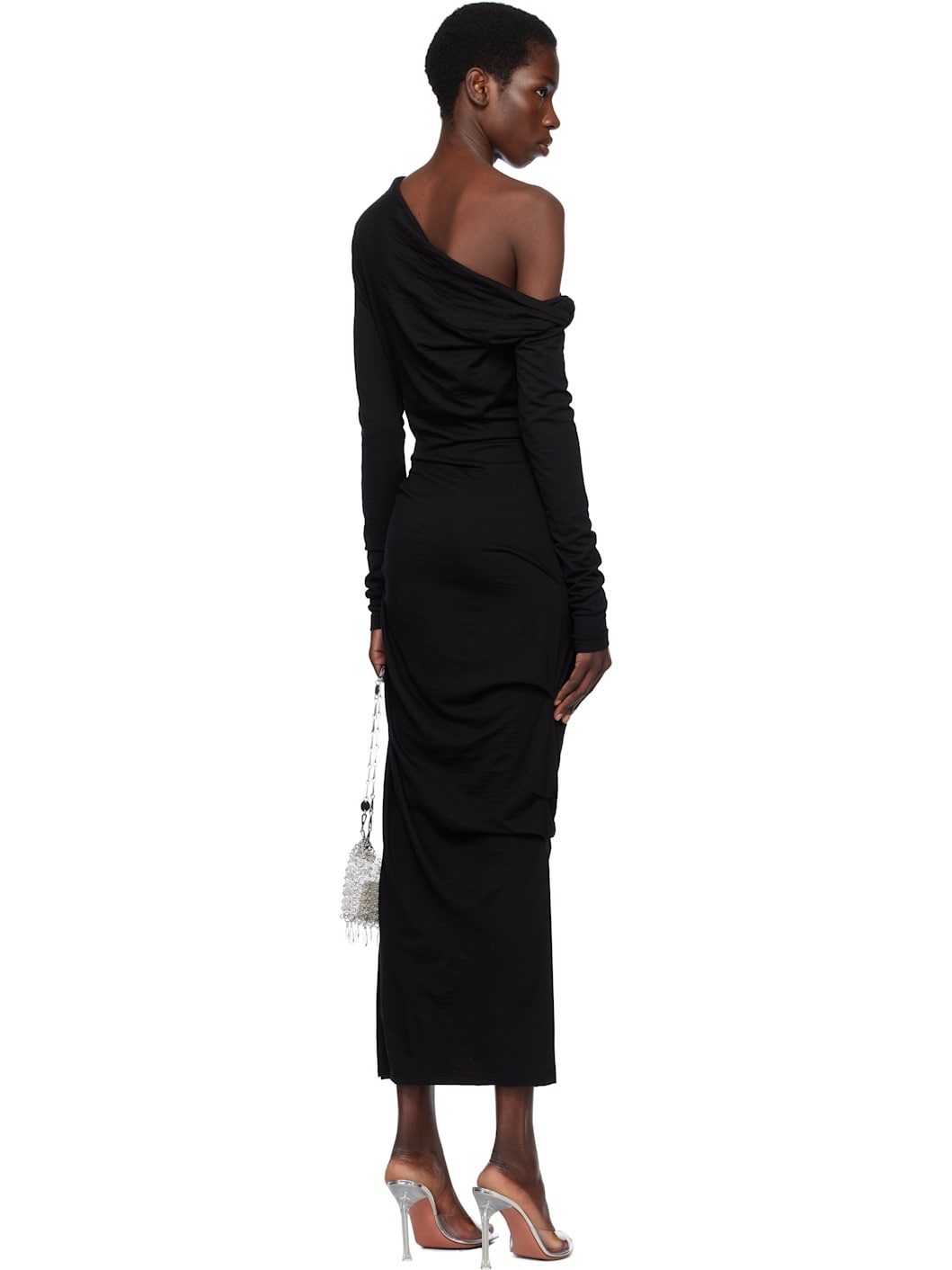 Black Elemental Manahou Maxi Dress - 3