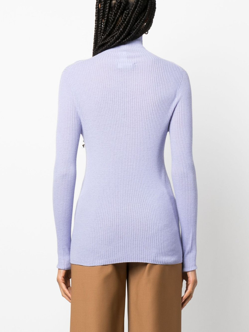 roll-neck long-sleeve jumper 4