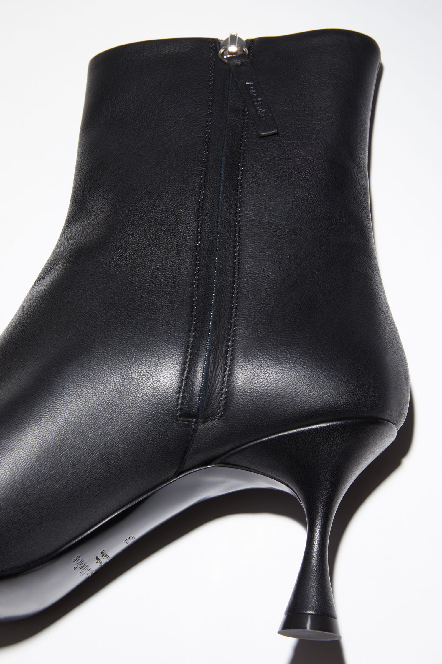 Leather ankle boots - Black - 5