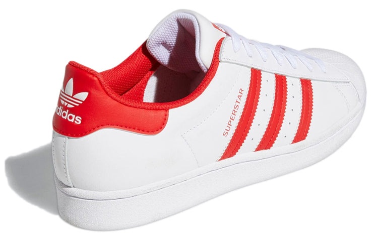 adidas Superstar 'Cloud White Vivid Red' GZ3741 - 5