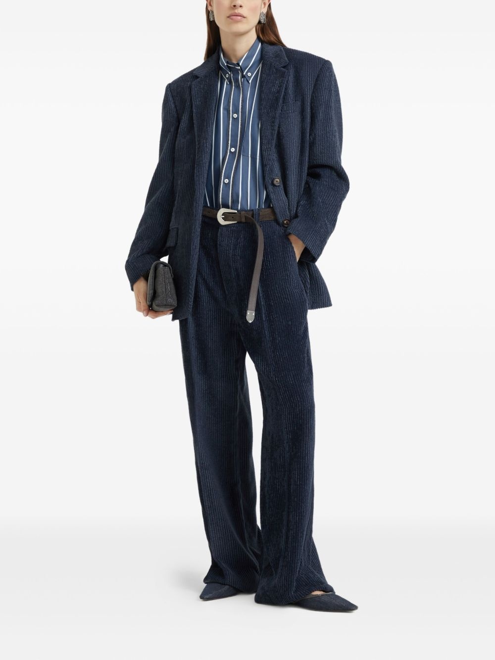Sartorial straight-leg trousers - 2