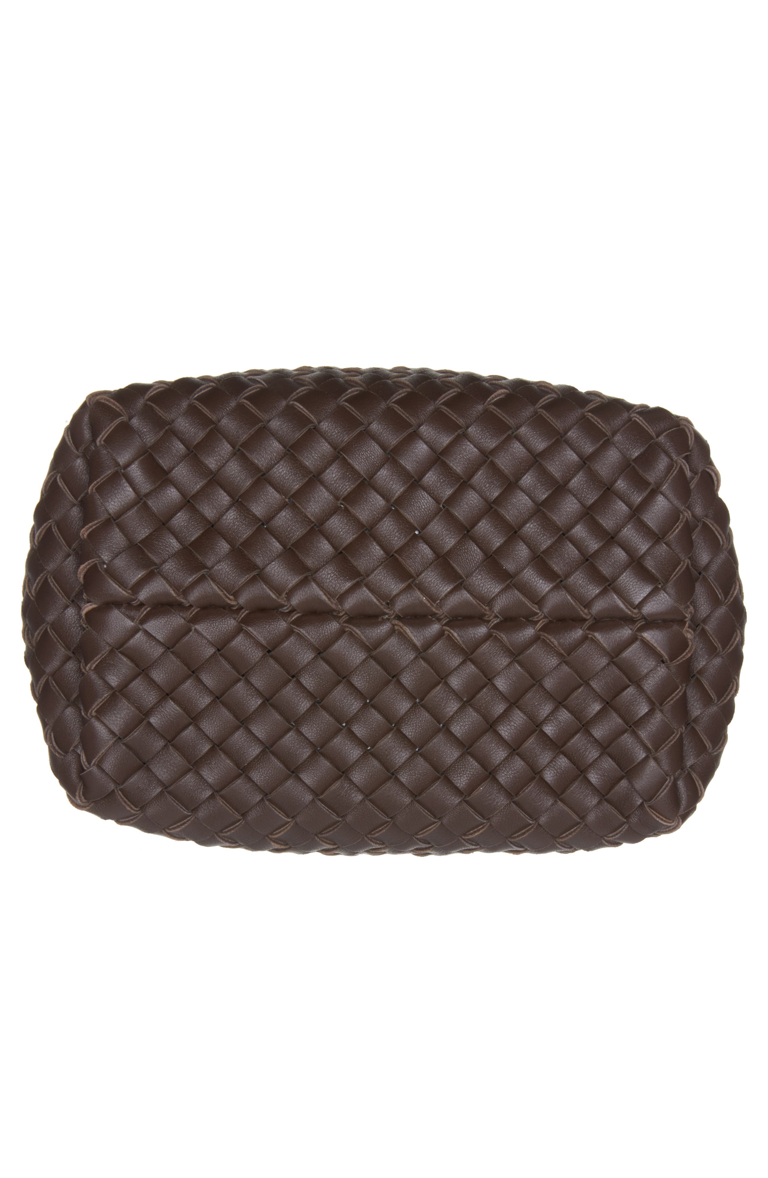 Cabat Intrecciato Leather Top Handle Bag - 6