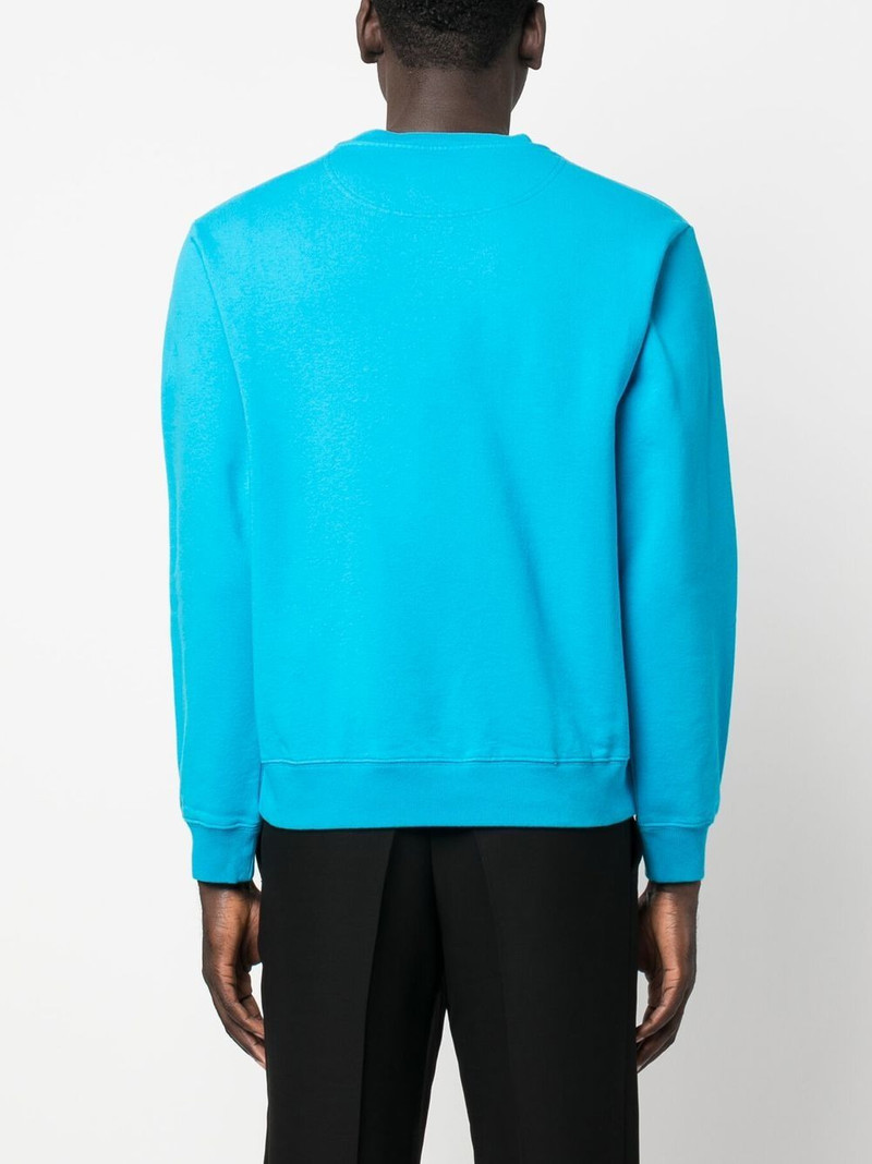 logo-print crew-neck sweatshirt 4