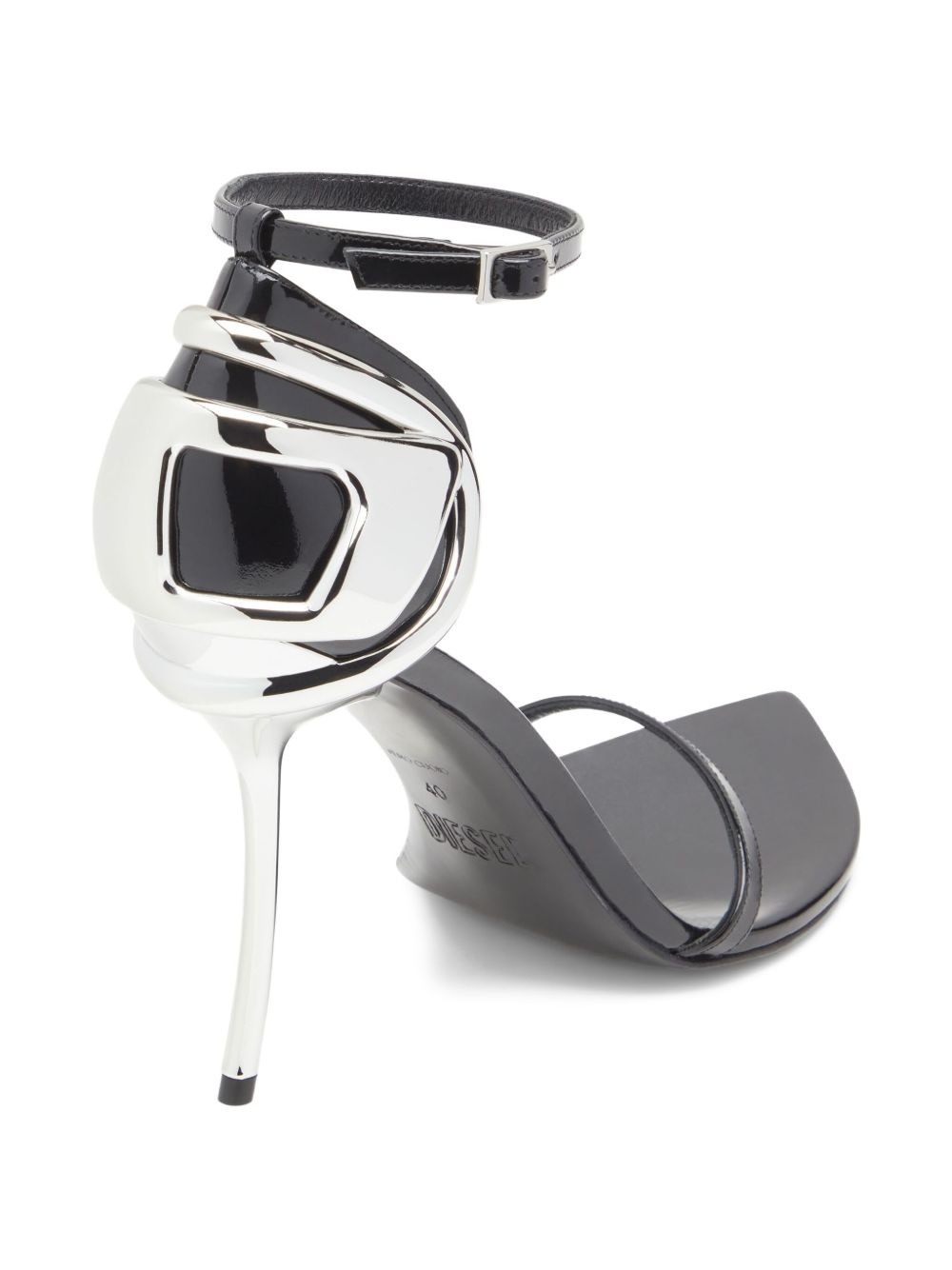 D-Ten&Half sculptured heeled sandals - 4
