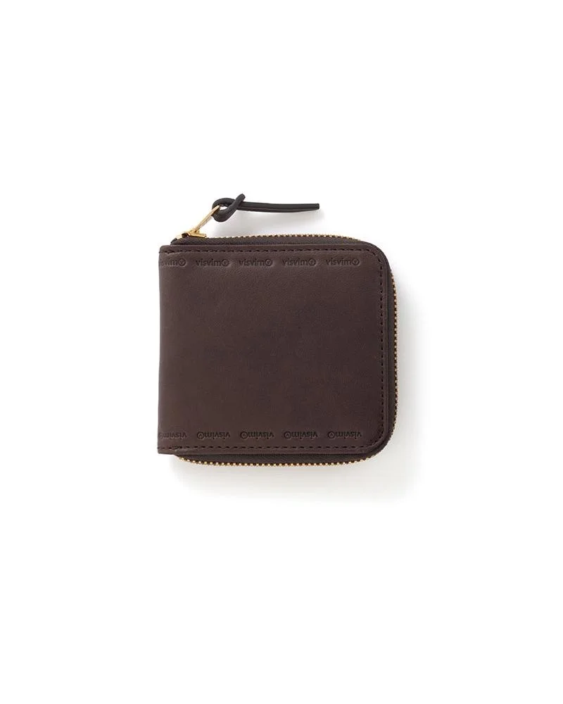 LEATHER BI-FOLD DK.BROWN - 1