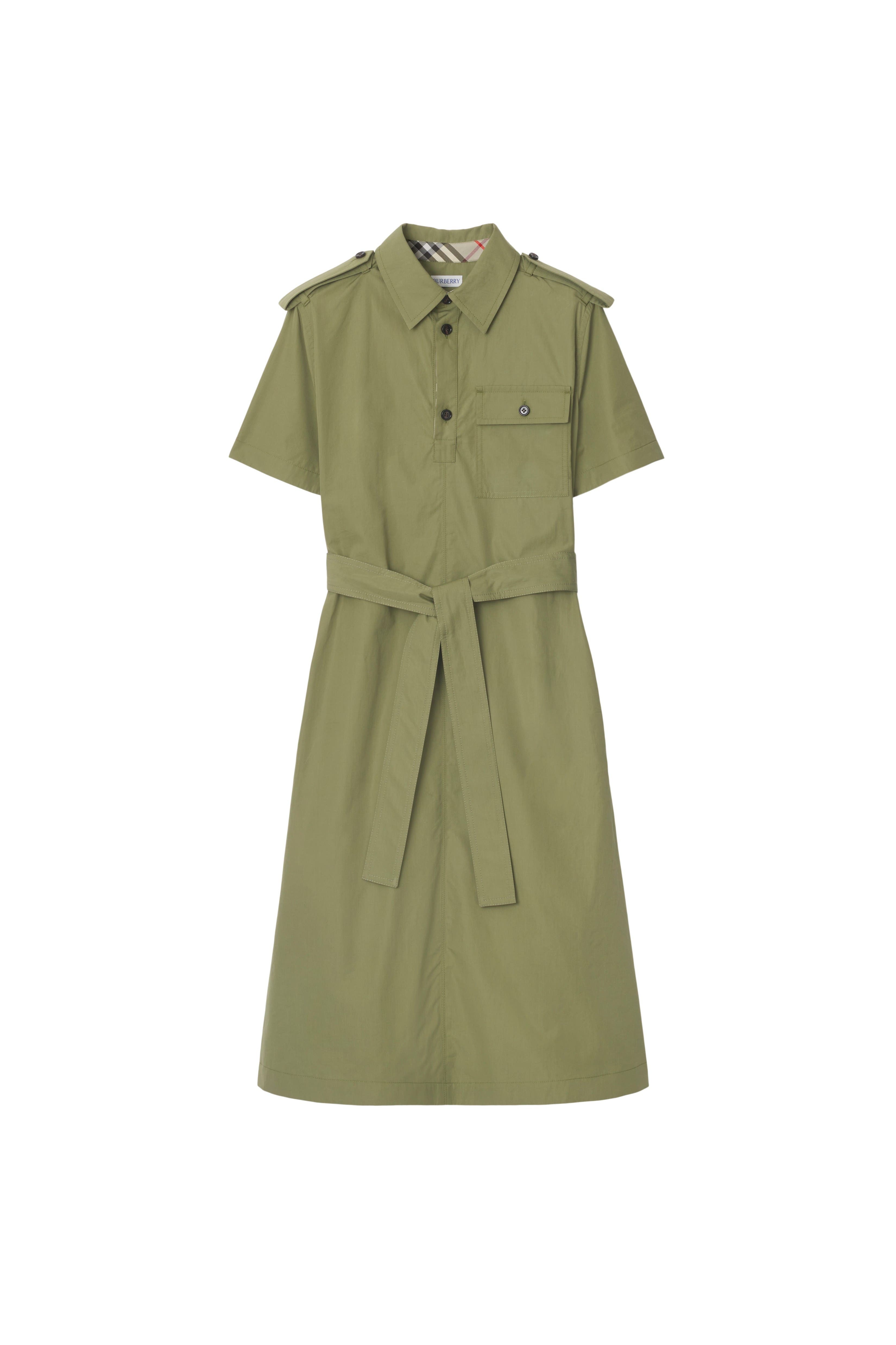 burberry Cotton Shirt Dress in Wreath at Nordstrom - 2