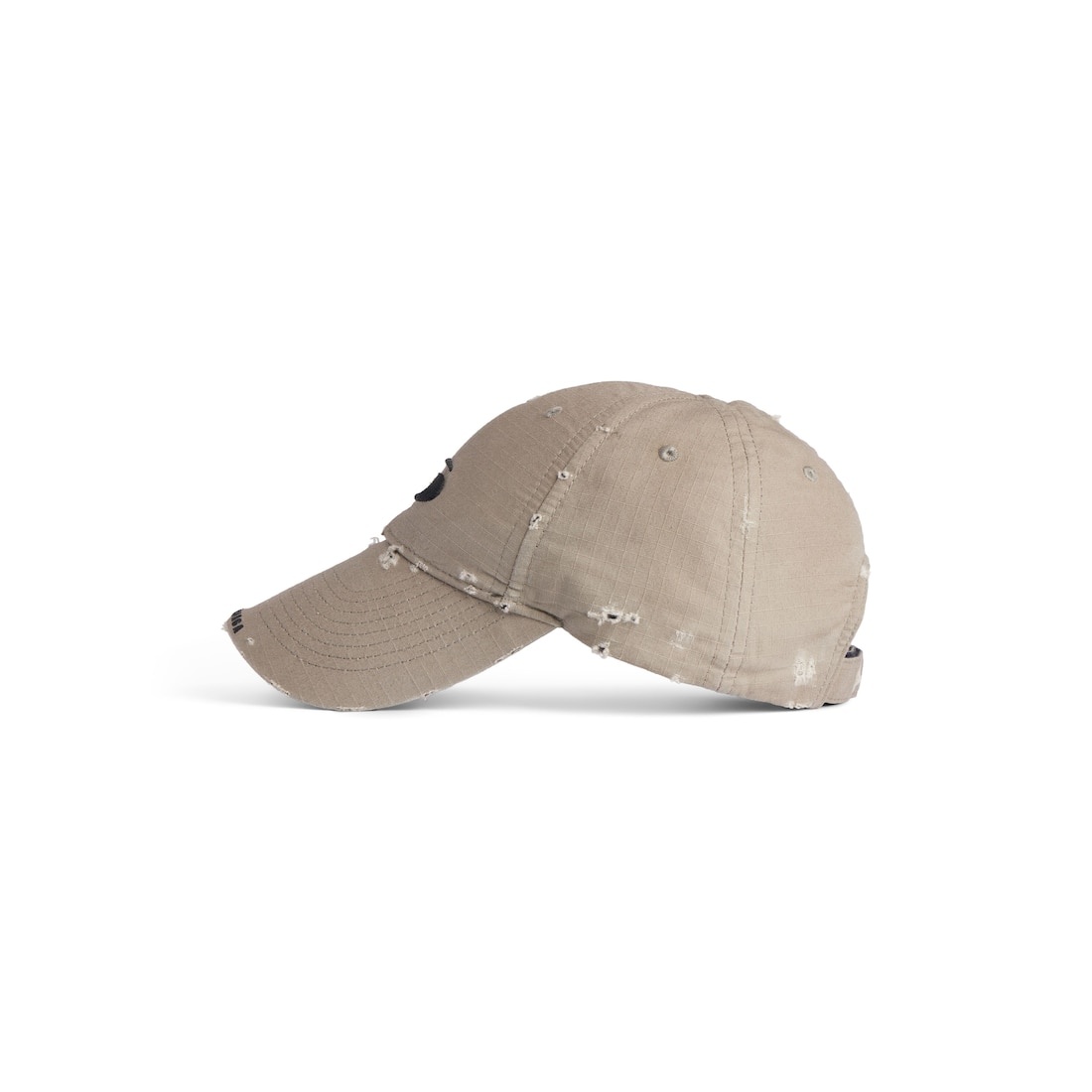 Sports Loop Icon Cargo Cap in Dark Beige/black - 5