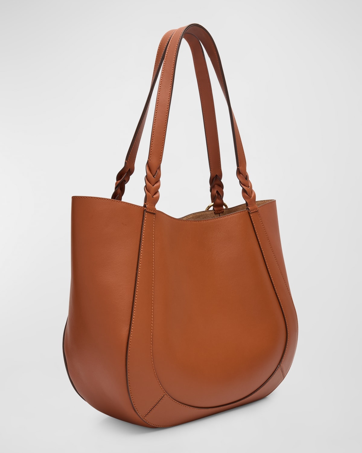 Albers East-West Leather Tote Bag - 6