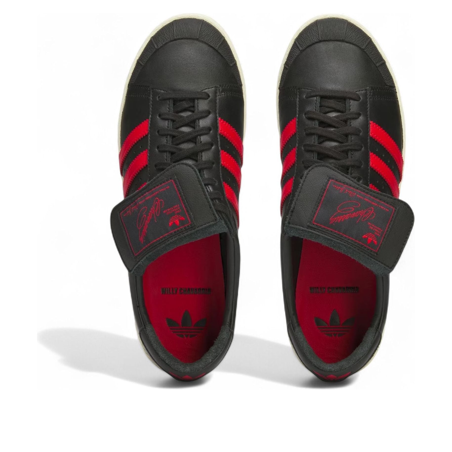 adidas x Willy Chavarria Jabbar Low 'Black Red' JP6111 - 4
