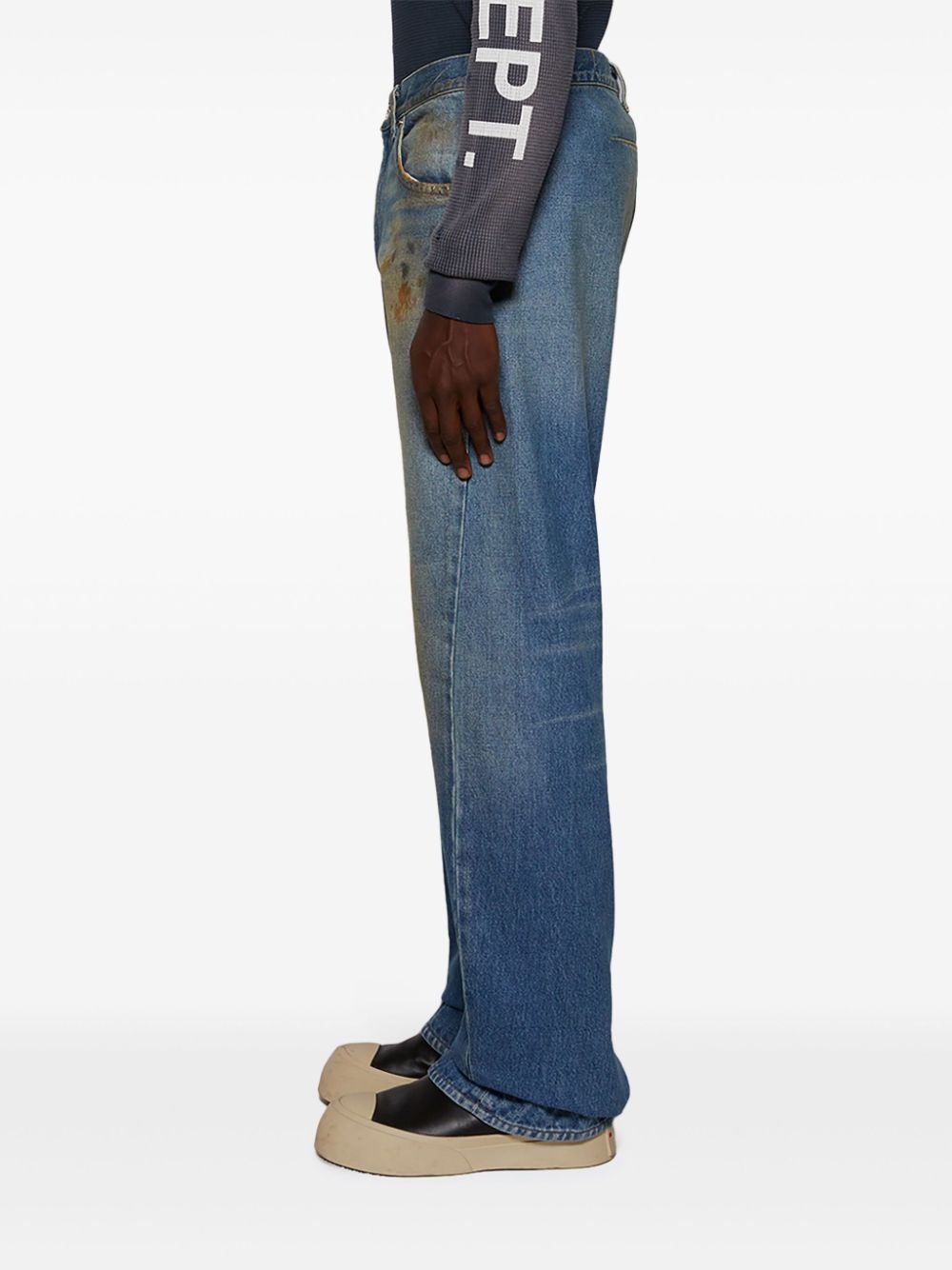 straight-leg jeans - 4