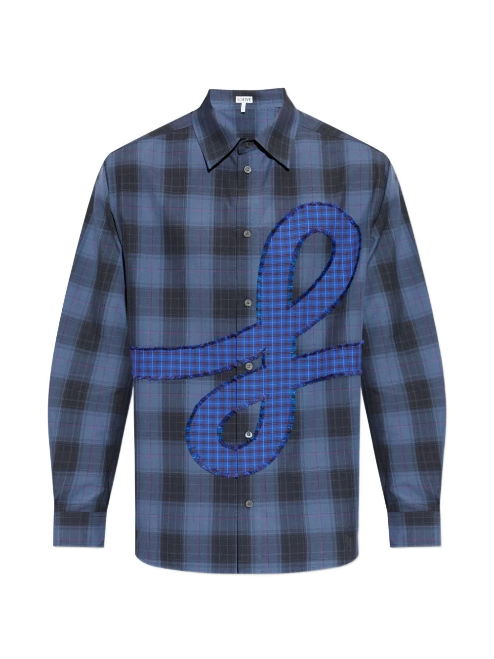 Loewe Men Checked Cotton Shirt - 1