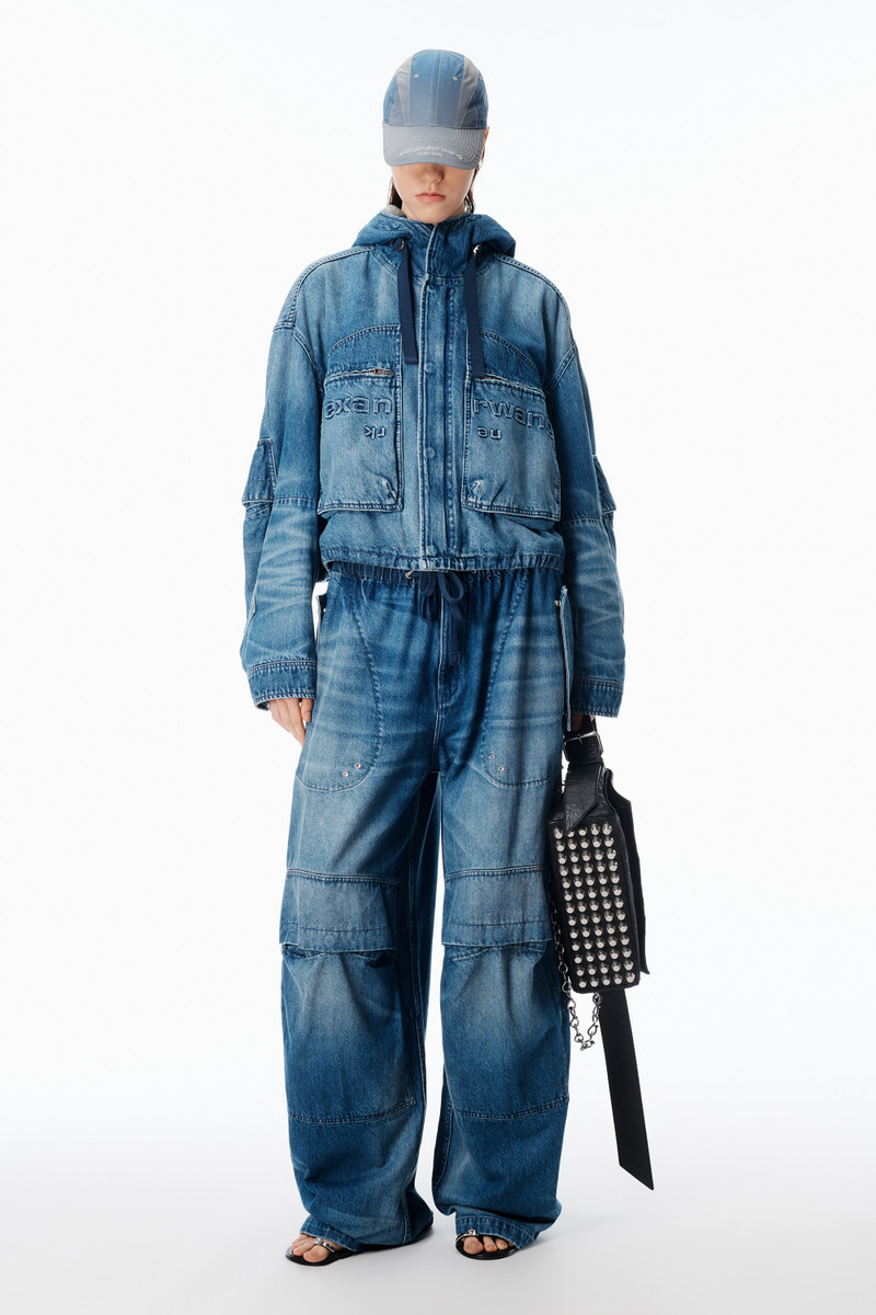 Alexander Wang Low-Rise Cargo Pant Oversized outlook
