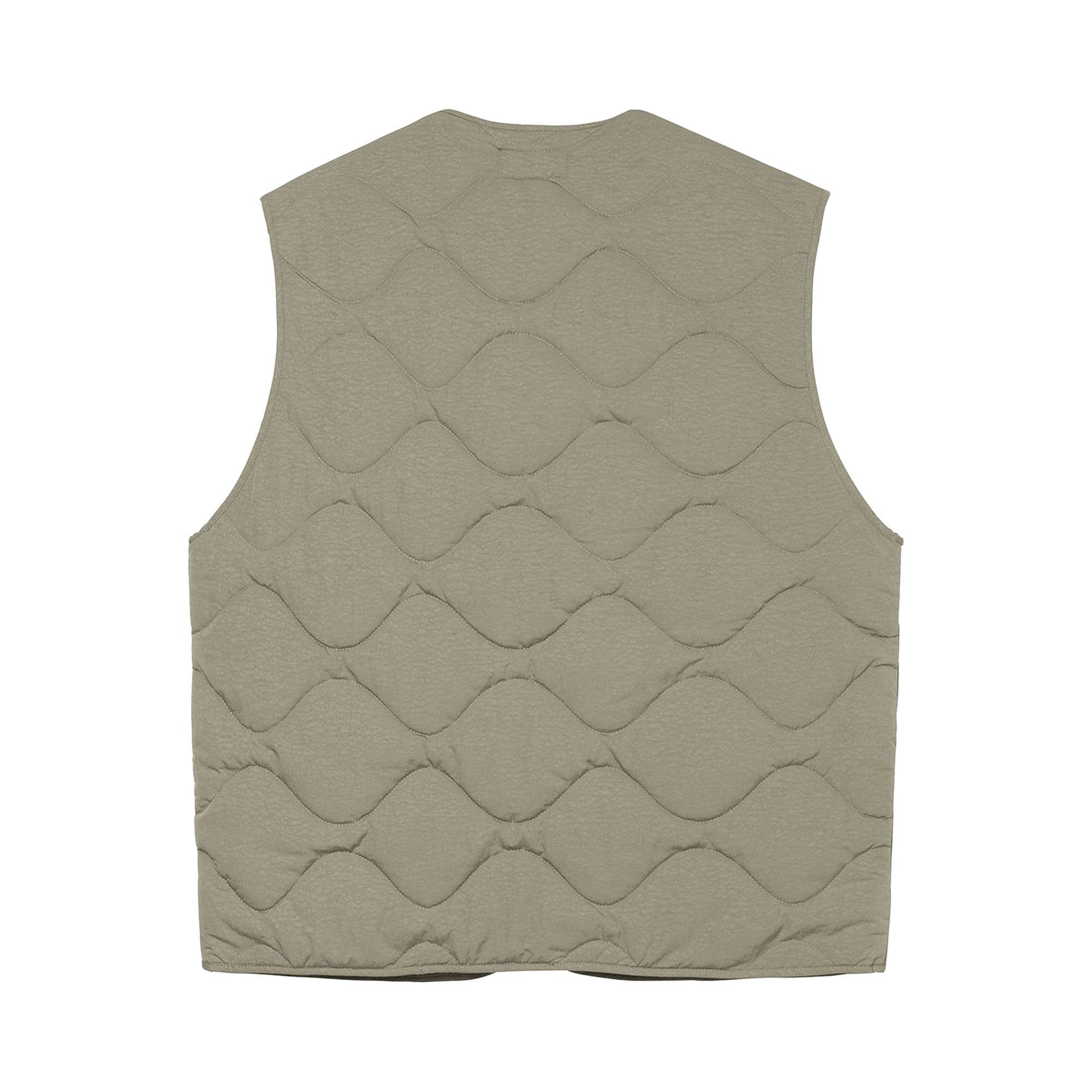 Stussy Recycled Nylon Liner Vest 'Coyote' - 2