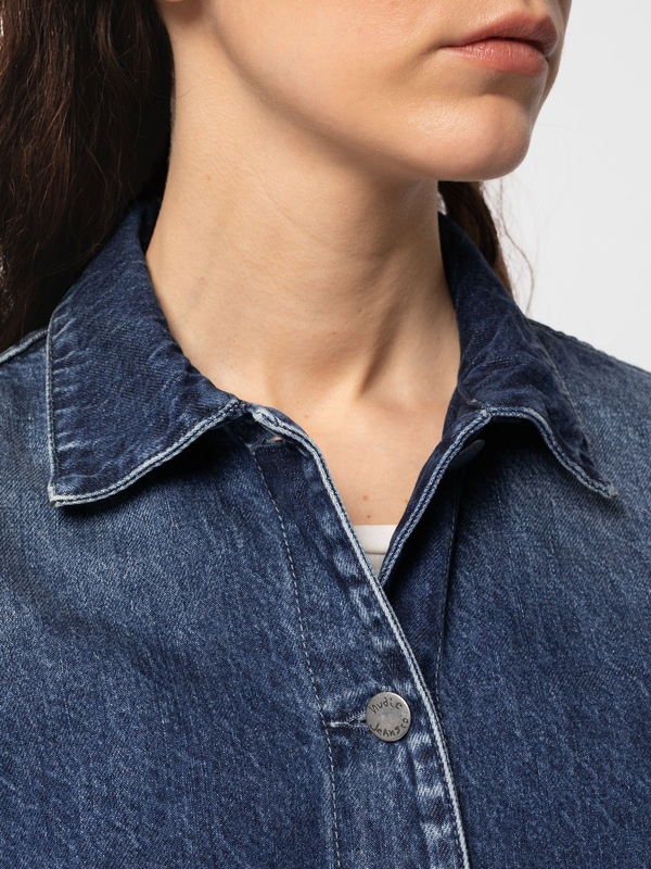 Nina Worker Jacket Denim - 4