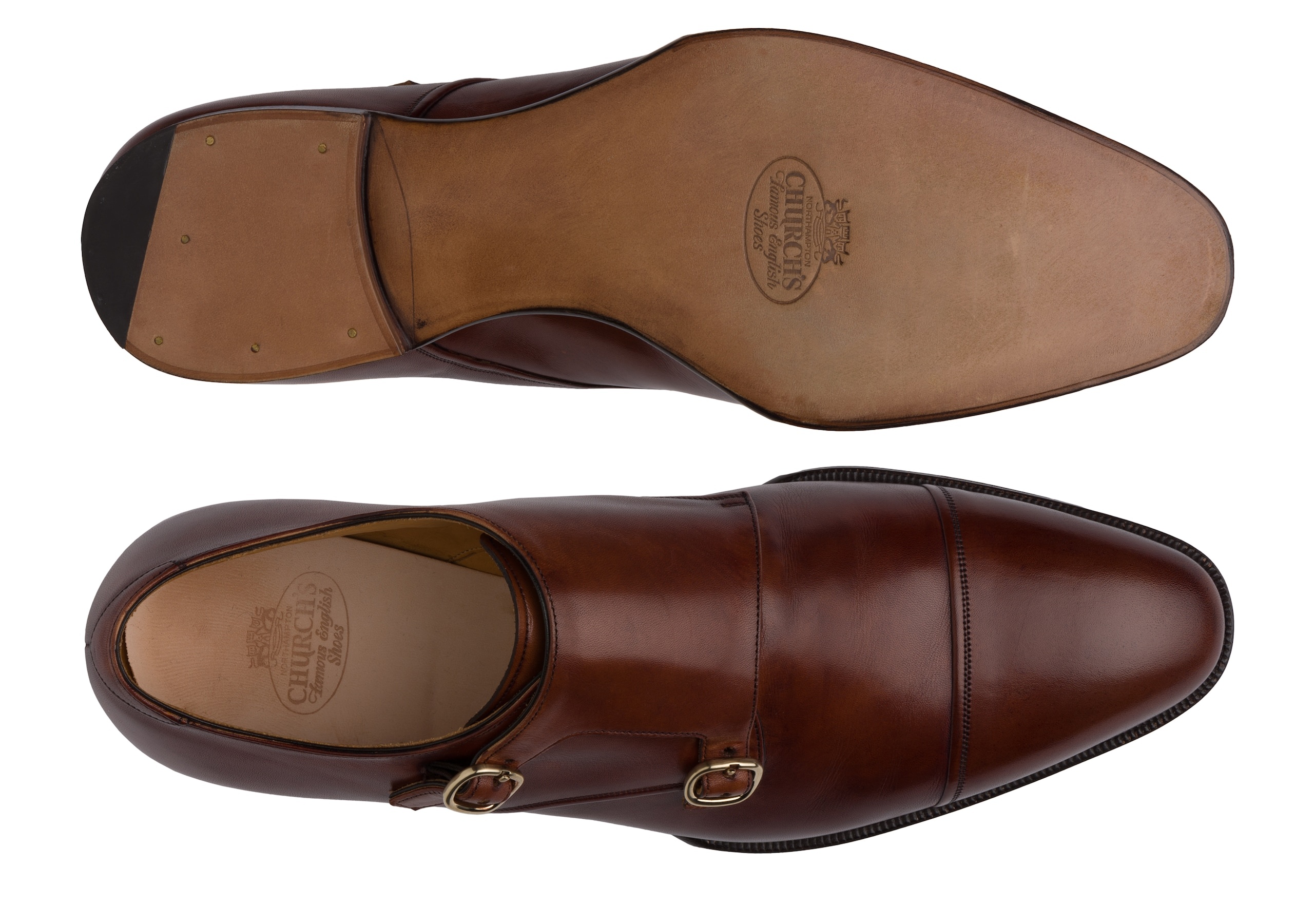 Coleridge
Doha Leather Monk Strap Brown - 3