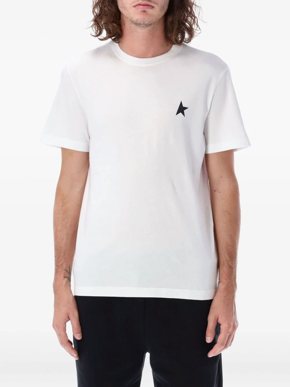 star-print t-shirt - 1