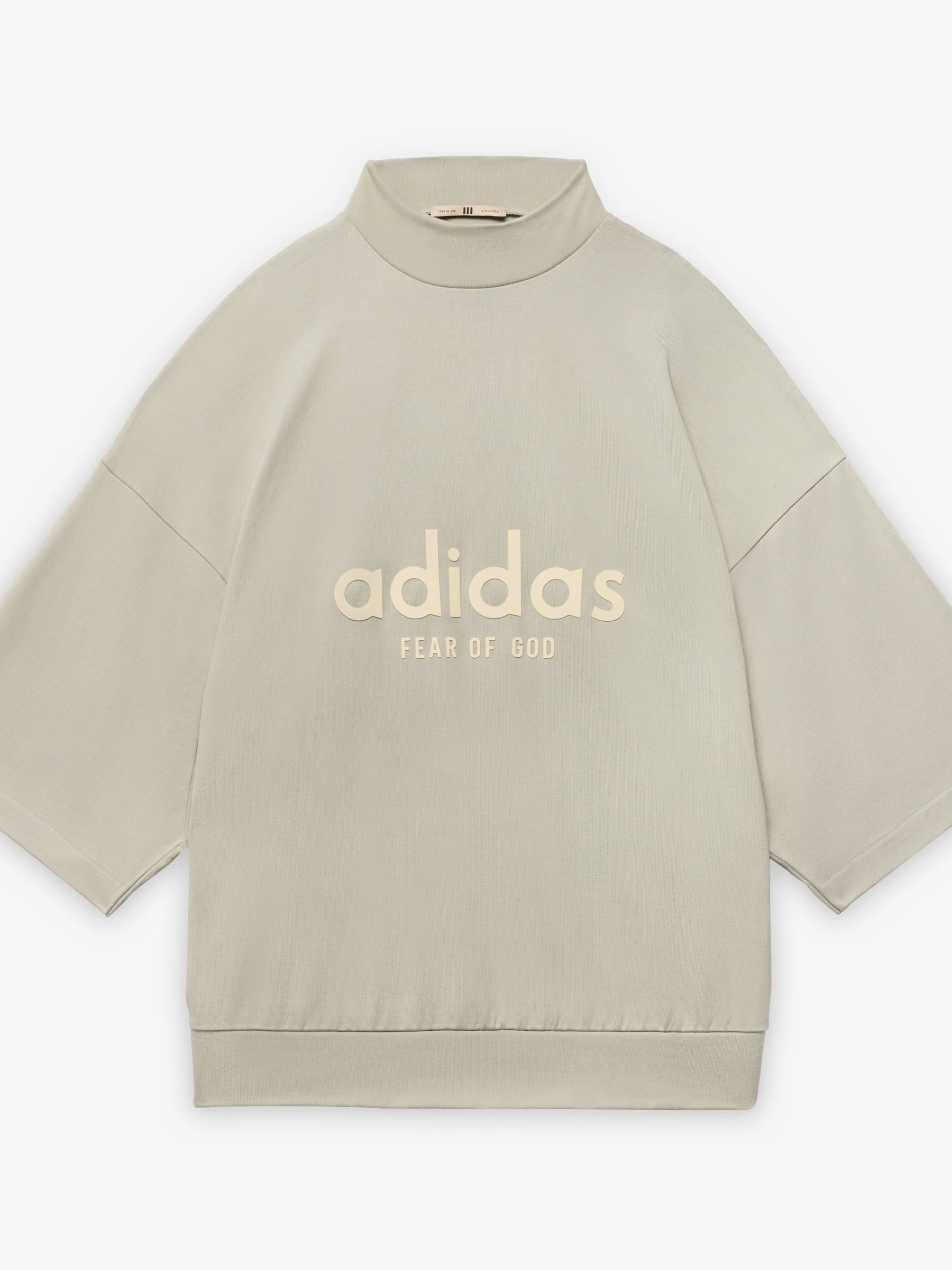 adidas Fear of God Athletics Heavy Jersey 3/4 Mock Tee