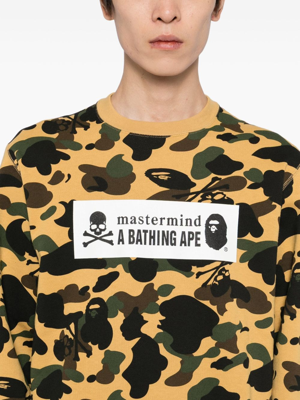 x A Bathing Ape long-sleeved sweatshirt - 5