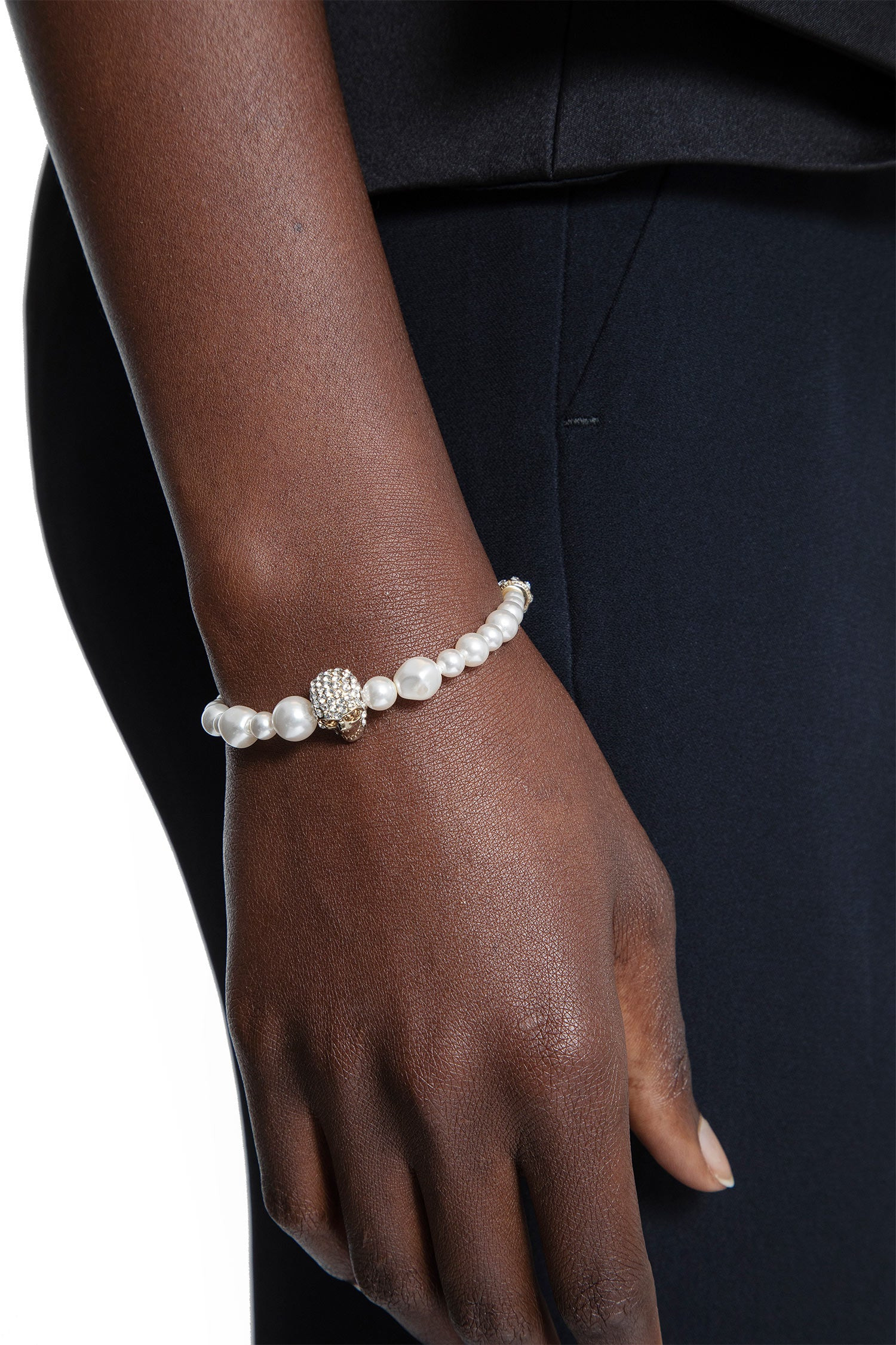 Skull-And-Pearl-Friendship-Bracelet - 3