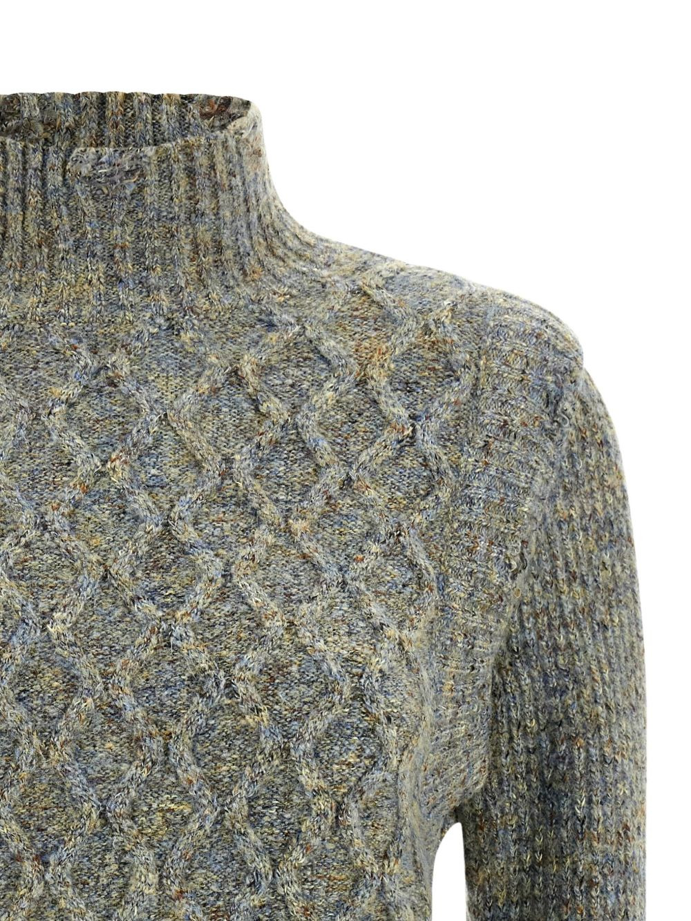 Proud Mary cable-knit turtleneck sweater - 3