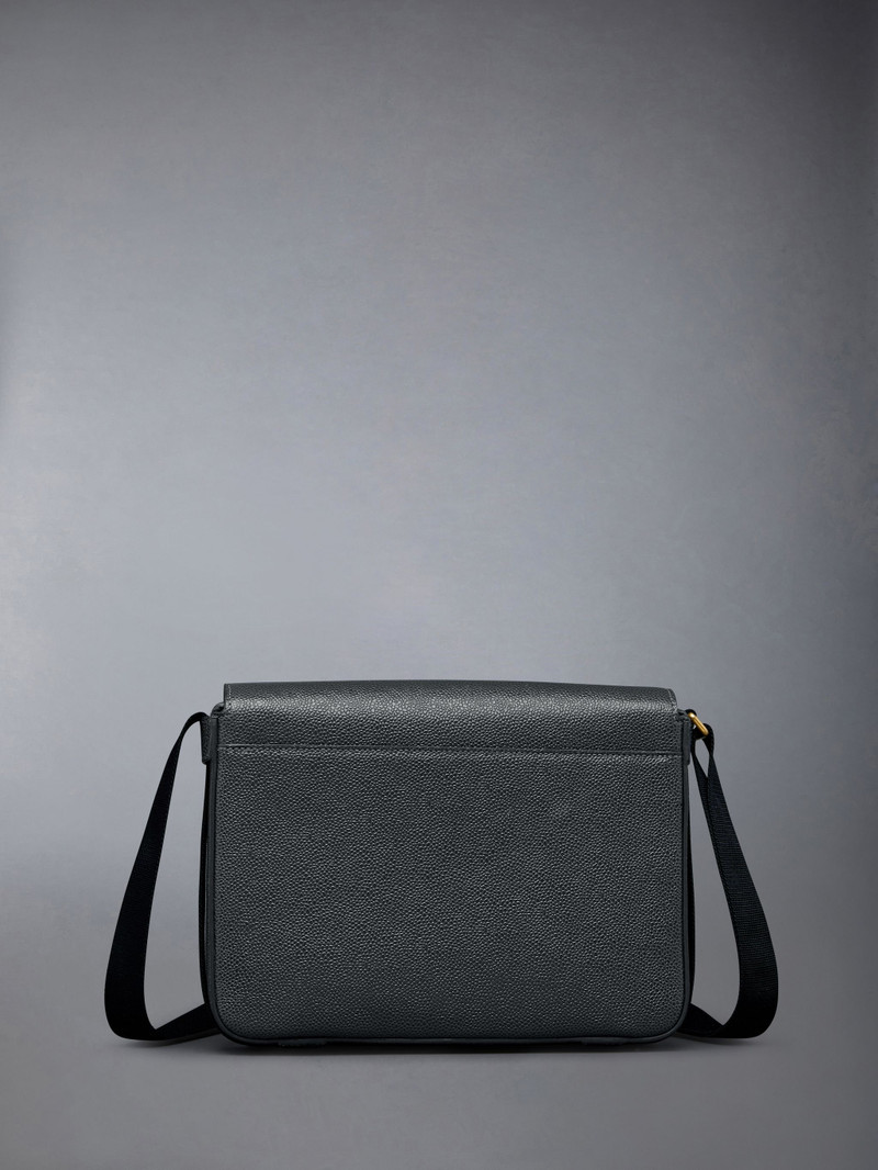 Pebble Grain Leather Reporter Bag 3