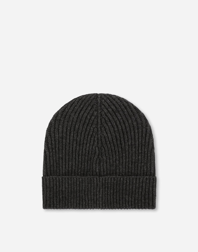 Dolce & Gabbana Cashmere and wool hat with branded tag outlook