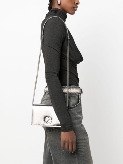 Off-White Jitney 0.5 leather clutch bag outlook