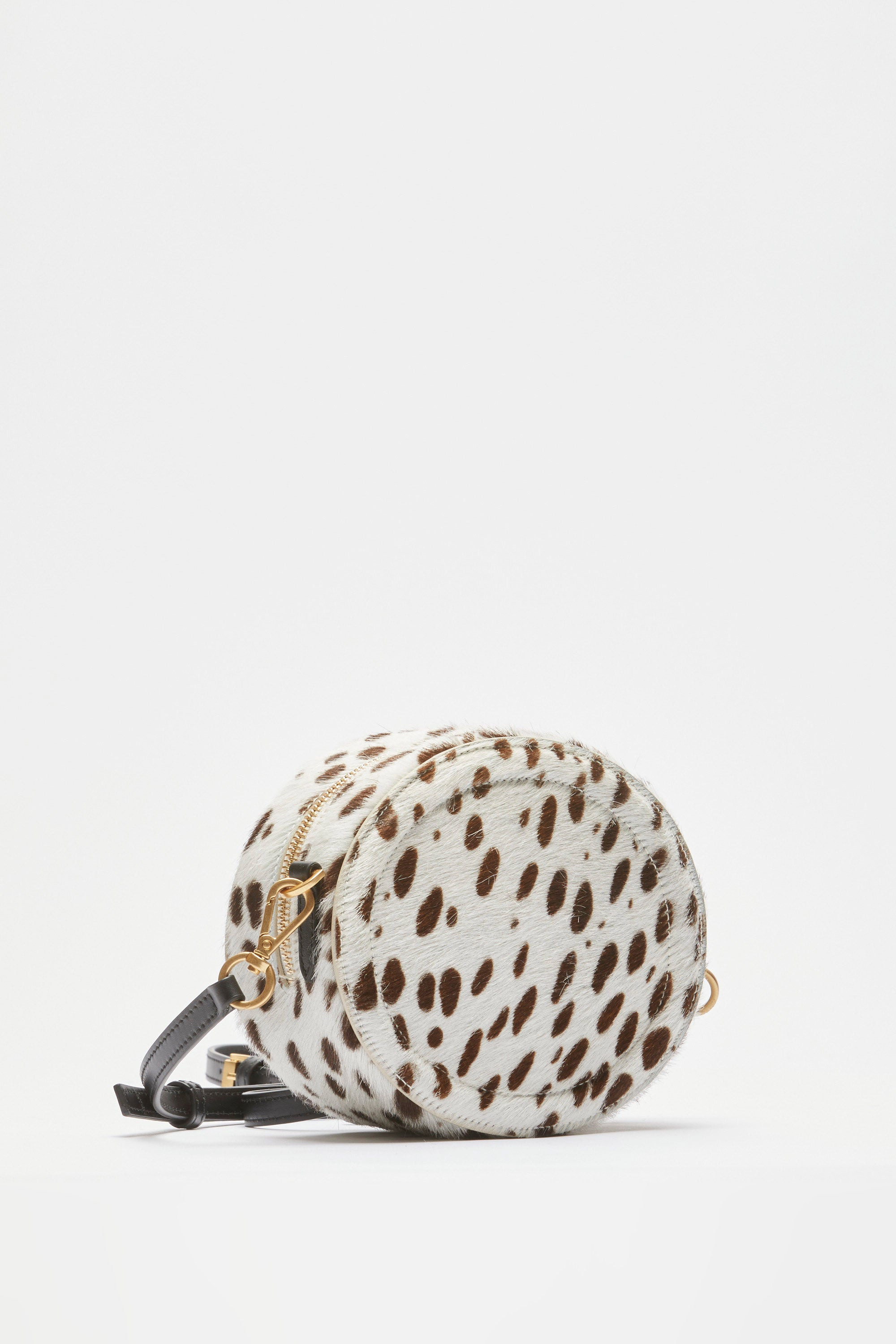 TAMBURELLO SHOULDER BAG WITH ANIMALIER EFFECT - 2