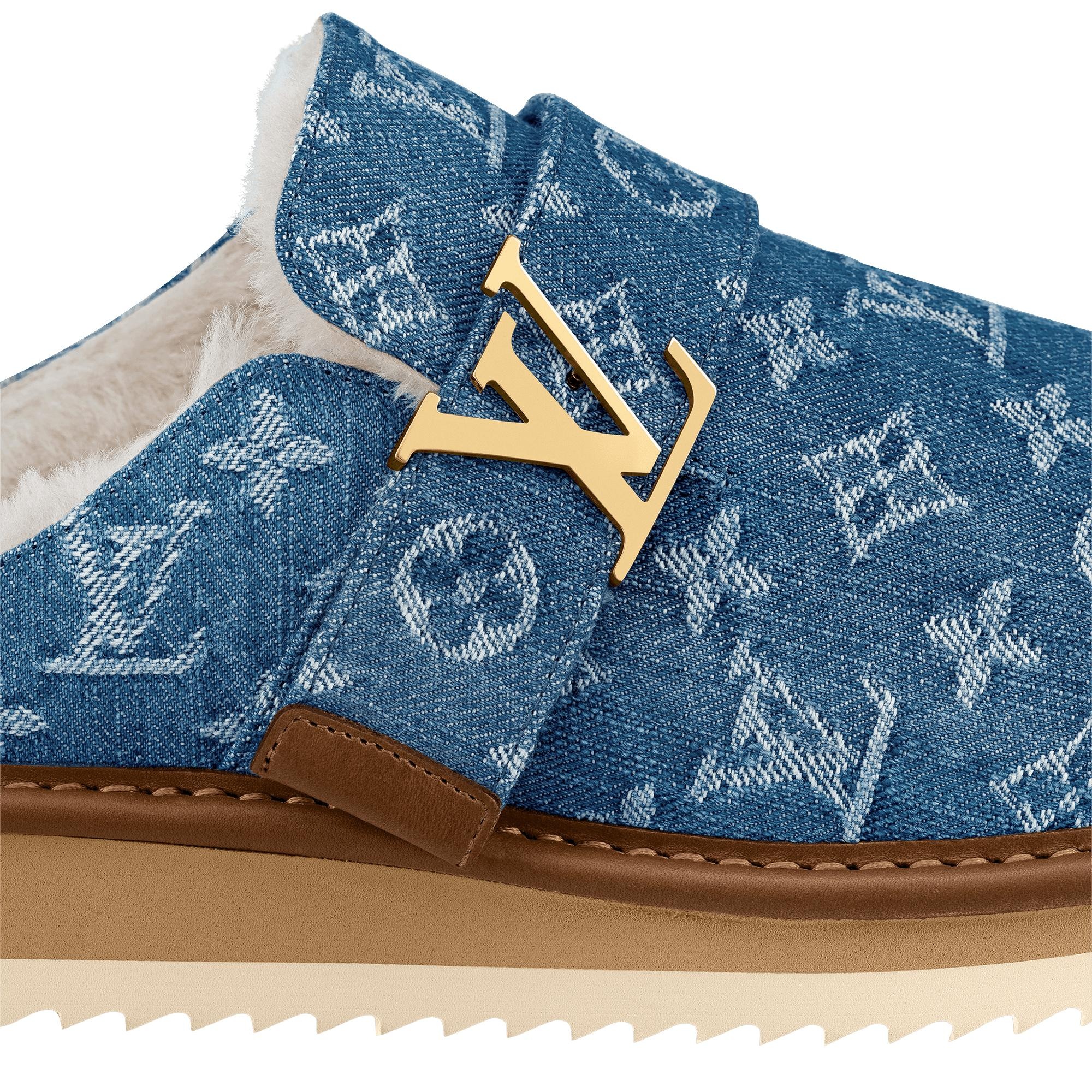 LV Cozy Mule Shearling - 3