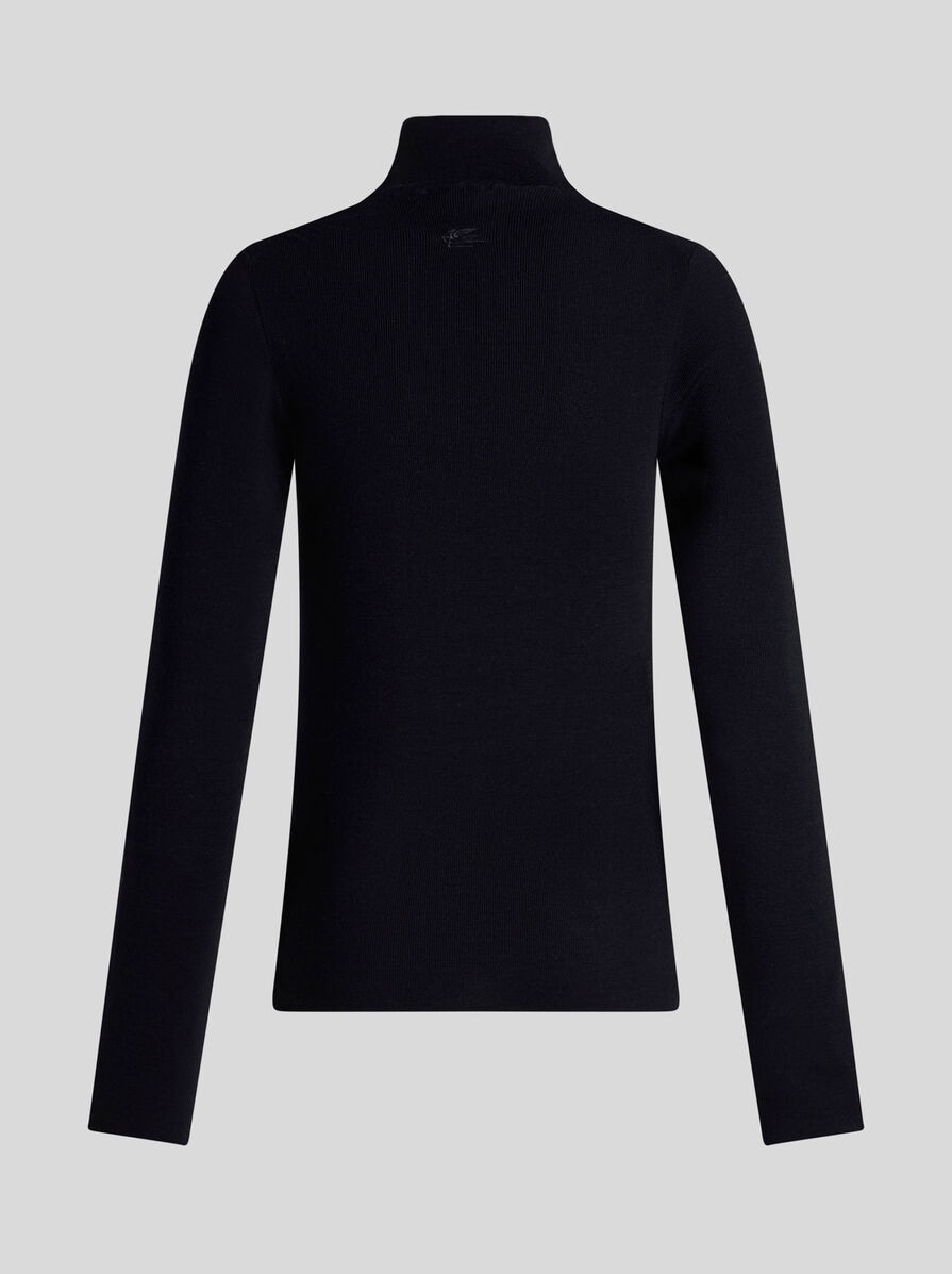 WOOL TURTLENECK SWEATER - 6