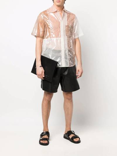 DSQUARED2 lace short-sleeve shirt outlook