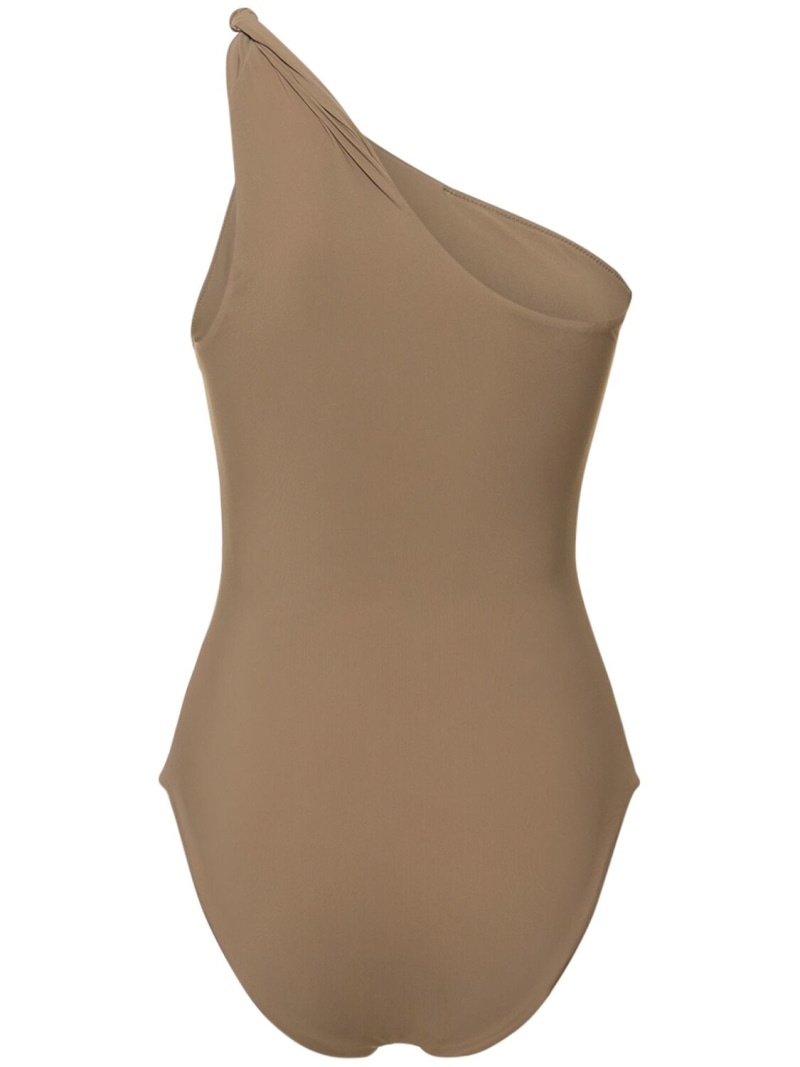 Twist-strap one-shoulder swimsuit - 5