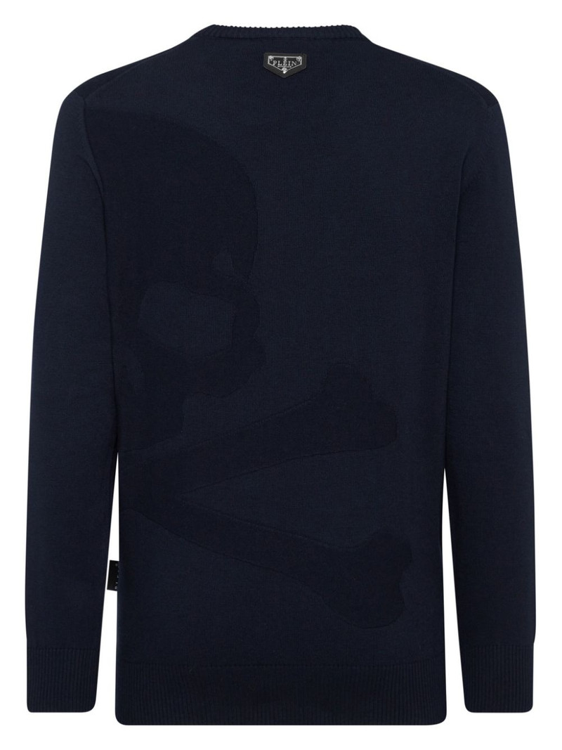 PHILIPP PLEIN Skull&Bones sweater outlook