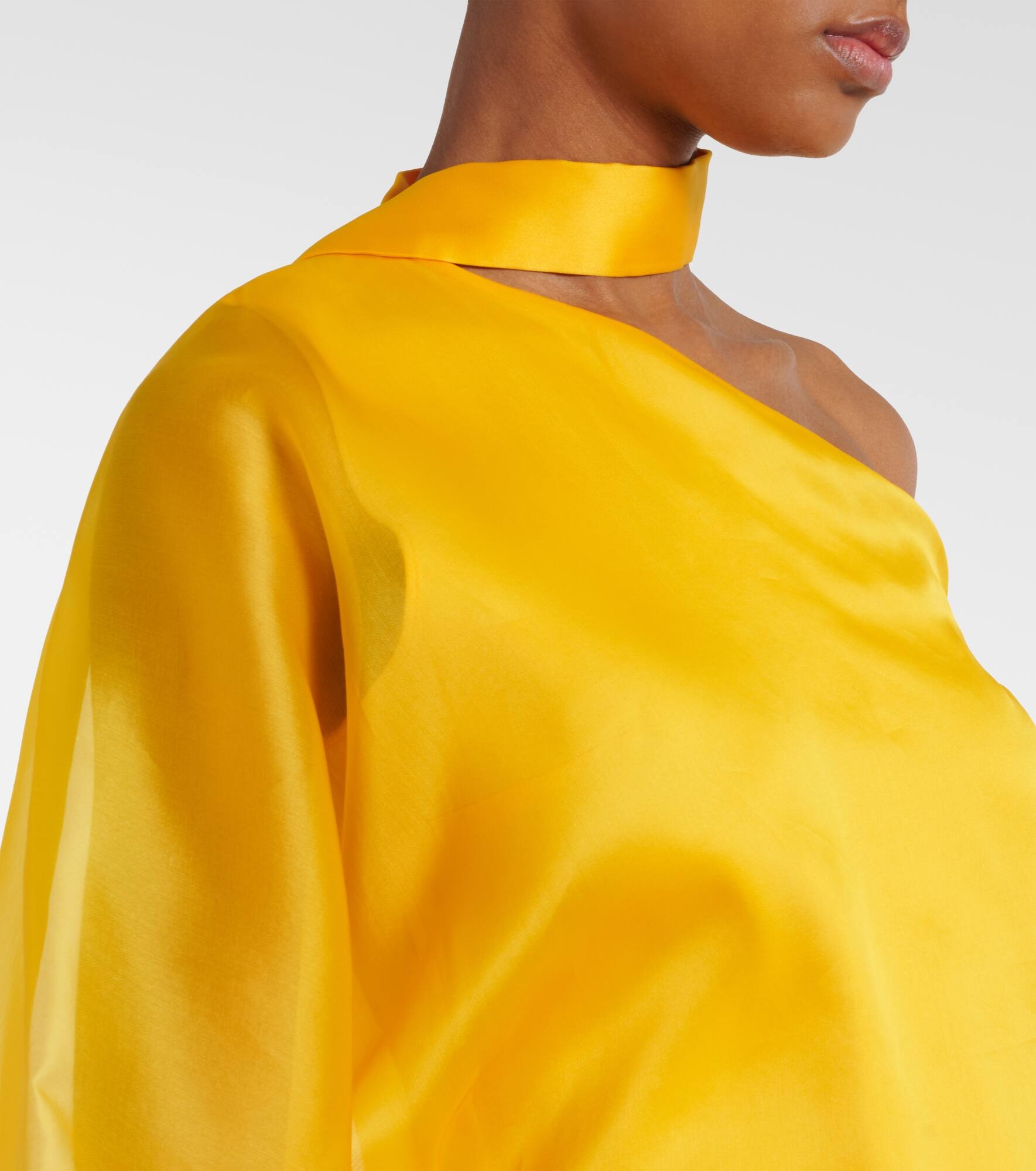 Betsy Fantasma silk cady kaftan - 4