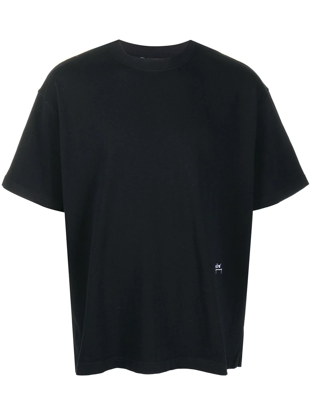 cotton logo t-shirt - 1