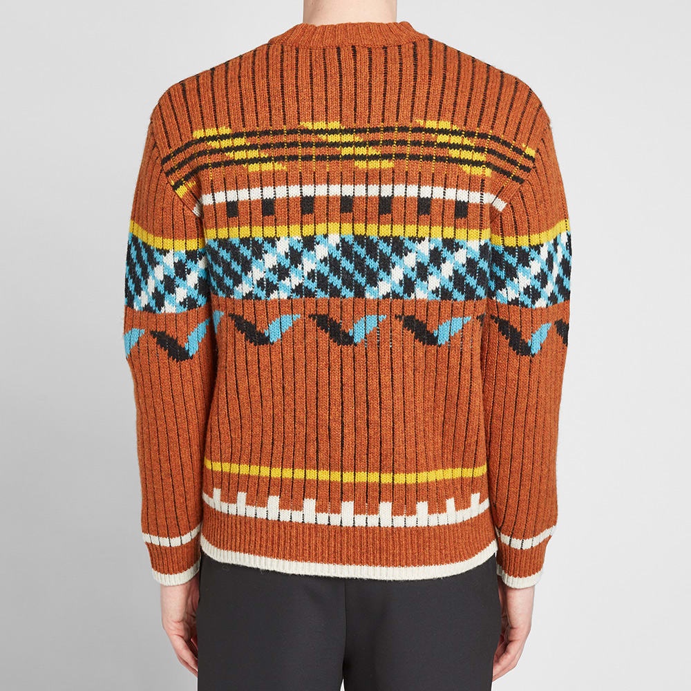 Kenzo Lambswool Peruvian Fair Isle Knit - 6